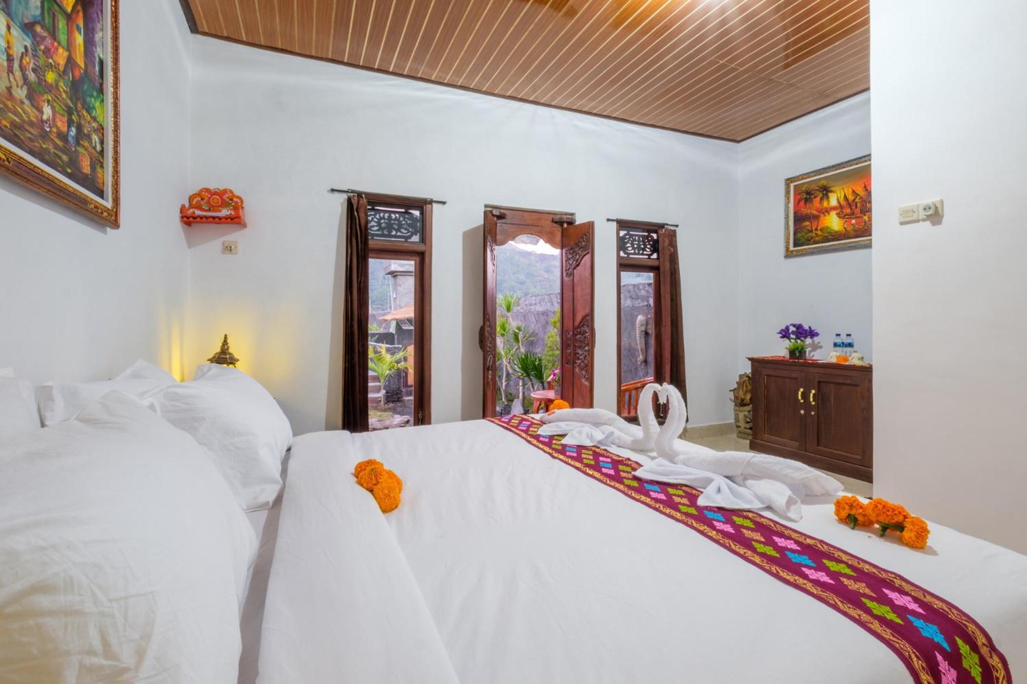 Latengaya Mount Batur View Bungalow Kintamani Rum bild